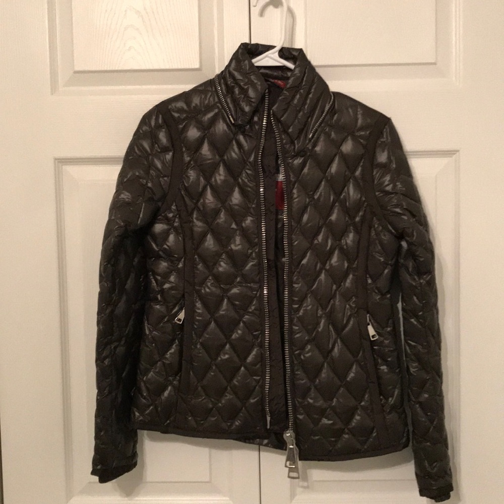 Jcrew Authier Quilted Diamond Ski Jacket Size 38